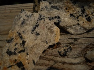 shattered rock